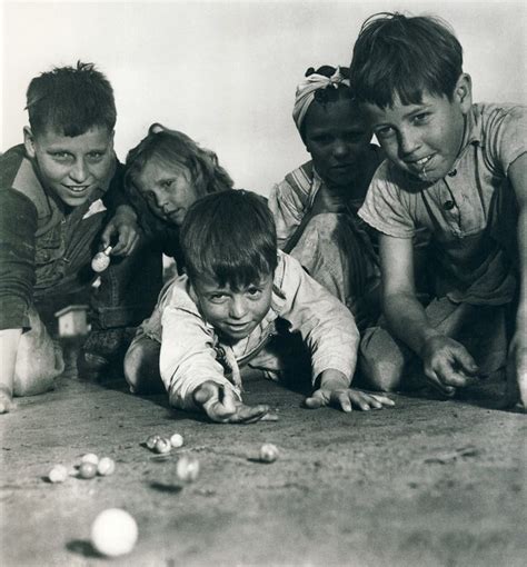 Children Playing Marbles 1940 Original Source Unknown Brain Food