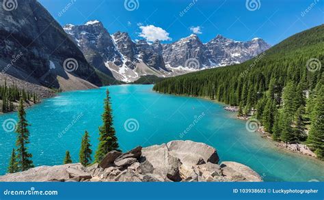 Rocky Mountains Banff National Park Canada Stock Image Image Of