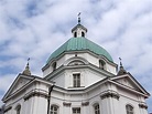 HD wallpaper: the church of st, casimir, warsaw, sky, architecture ...