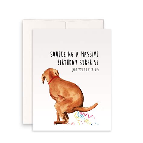 Chocolate Lab Birthday Card Funny Dog Birthday Cards For Dog Lovers