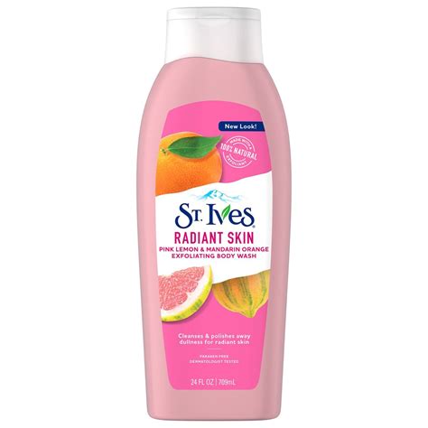 St Ives Even Bright Body Wash Pink Lemon And Mandarin Orange 709ml