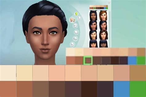 Sims 4 Cc Skin Tones To Improve The Game Skin Tones Skin Tone Shades