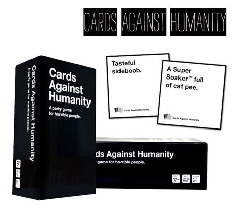 You will start the game so the first black card is your question. Cards Against Humanity: The Best Party Game on Earth