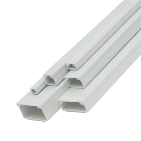 UPVC Cable Trunking PVC Casing White