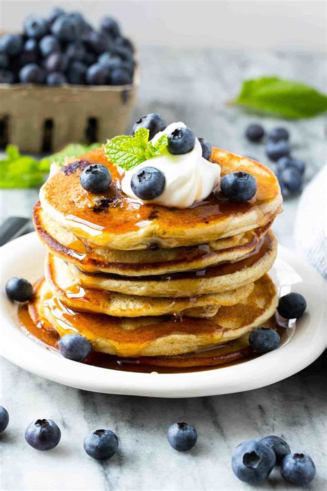 Blueberry Protein Pancakes Recipe Blueberry Protein Pancakes