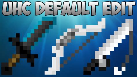 Minecraft Pvp Texture Pack Black And White Uhc Default