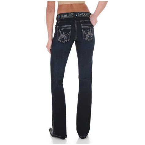 Womens Wrangler® Cowgirl Cut® Shiloh 38 Inseam Ultimate Riding® Jeans 299549 Jeans And Pants