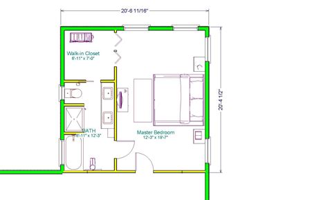 Layout Modern Master Bedroom Floor Plans Homyracks