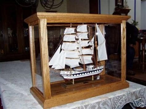 Display Case Model Ship Template
