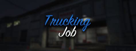Release Esx Paid Trucking Job Releases Cfxre Community