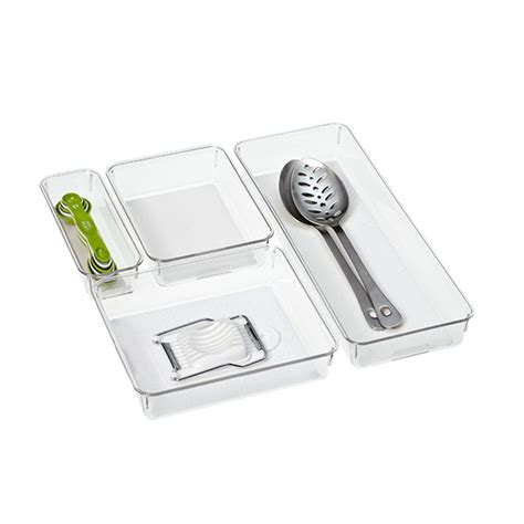 Organizers keep your kitchen cabinets in top shape, so you can always find what you need. madesmart Drawer Organizers | The Container Store