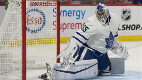 Toronto Maple Leafs Goalie Petr Mrazek Groin Out Two Weeks