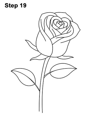 Rose tattoo design by anmph on deviantart. How to Draw a Rose