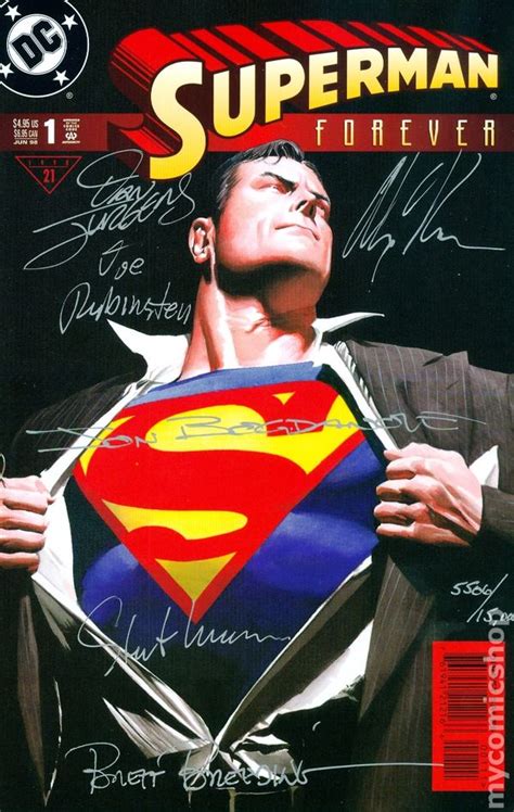 Comic Books In Superman Forever April 1998