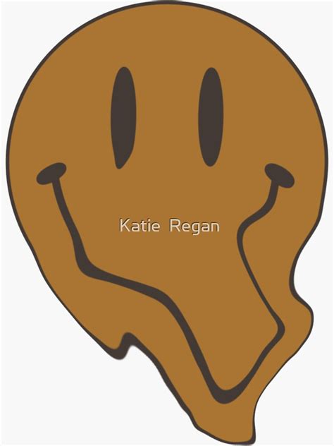 Droopy Smiley Face Sticker For Sale By Ktr39 Redbubble