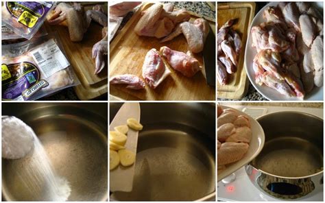 However, each oven is different, so start looking in on them. Home Cooking In Montana: CRISPY Parboiled Baked Chicken Wings(I)... with Korean Sauce and Bonus ...