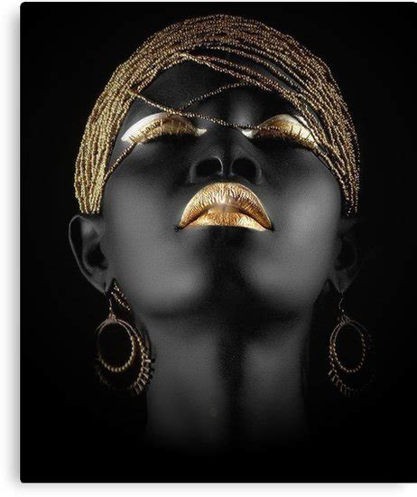 Black Women Art Beautiful Black Women Black Art Black Gold Gorgeous