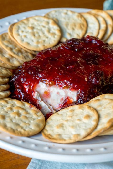 Cranberry Pepper Jelly Cheese Dip Cooking Panda