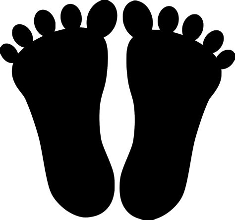 Svg Toes Footprints Feet Foot Free Svg Image And Icon Svg Silh