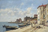Eugène Boudin (1824-1898) , Villefranche, le port | Christie's