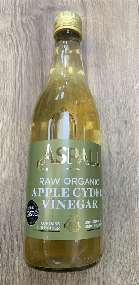 Aspall Raw Organic Apple Cyder Vinegar 500ml Top Fruits Wellington