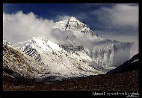 Everest From Rongbuk After Snow Photos Diagrams And Topos Summitpost