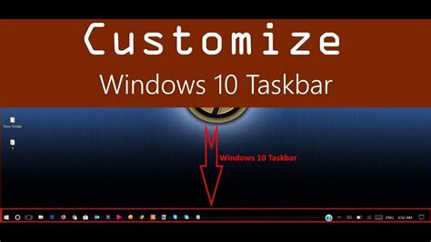How To Customize Windows 10 Taskbar Pcguide4u Customized Windows