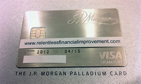 The links for the jp morgan visa card portal have been listed below. Relentless Financial Improvement: JP Morgan Palladium card: changes and hidden benefits