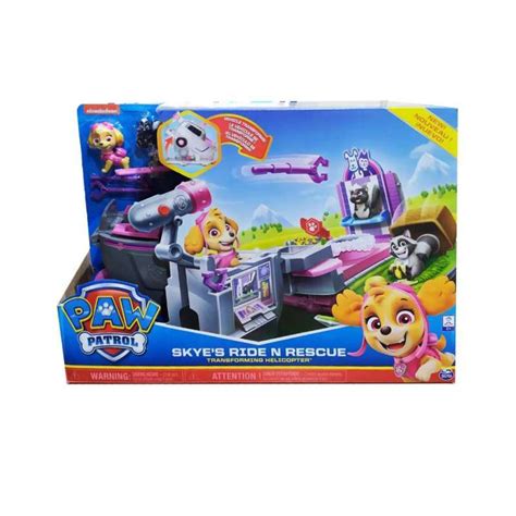 Jual Spin Master Paw Patrol Skyes Ride N Rescue Transforming