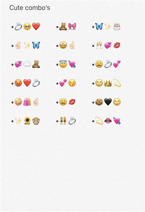 The Best 17 Aesthetic Love Emoji Combo Greatdrawsit
