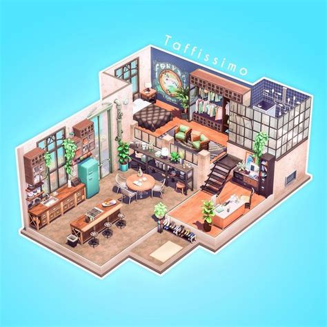 Taffissimo Sims 4 Builds On Instagram “industrial Studio Apartment