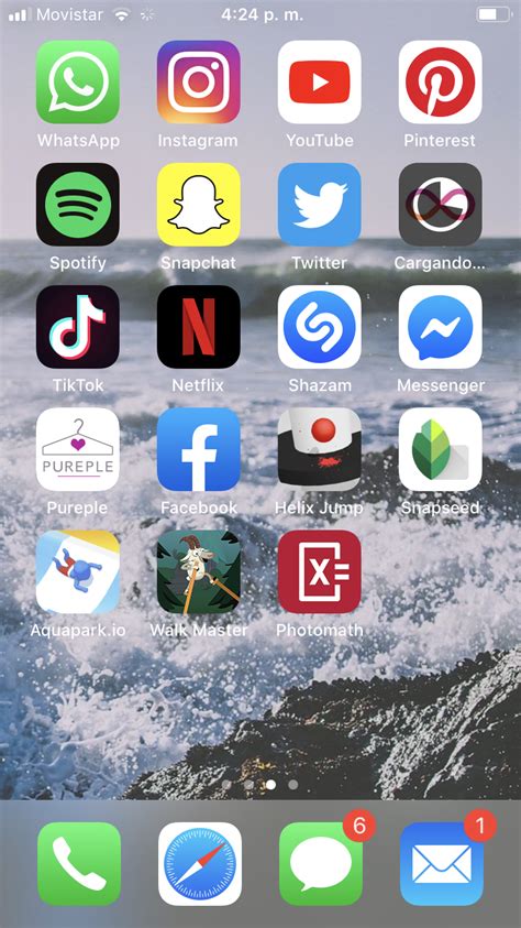 When you first unbox a new iphone, you're greeted with apple's clean default home screen layout. Pin by сара ⛅️ on Home screen iphone in 2020 | Iphone ...