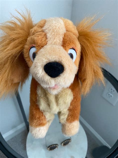 Disneys Lady And The Tramp Lady Plush Doll 8 Etsy