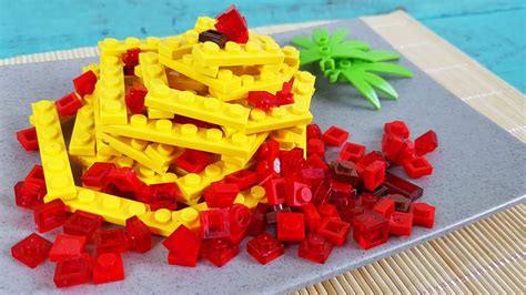 Lego Spaghetti Lego In Real Life 4 Stop Motion Cooking And Asmr Youtube