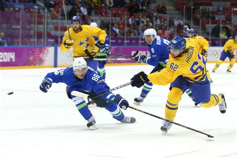 Sweden Advances To Hockey Semis After Win Over Slovenia Nbc News