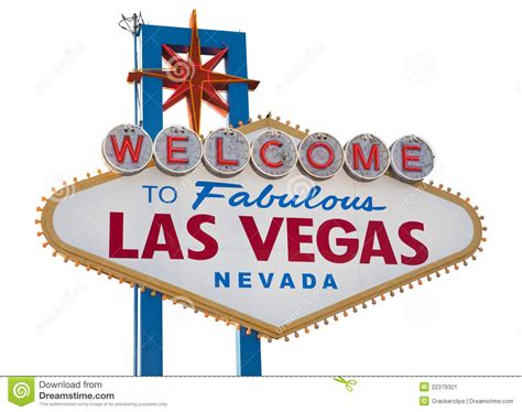 Las Vegas Sign Stock Image Image 22379321