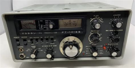 Vintage Yaesu Ft 101ee Ssb Ham Radio Transceiver 17250 Picclick
