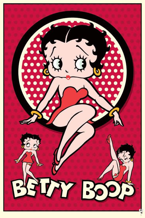 Poster And Affisch Betty Boop Classic Europosters