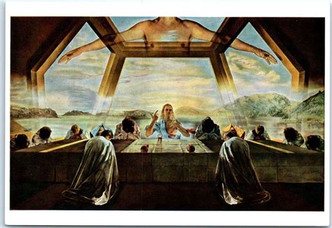 Salvador Dali The Sacrament Of The Last Supper National Gallery Of
