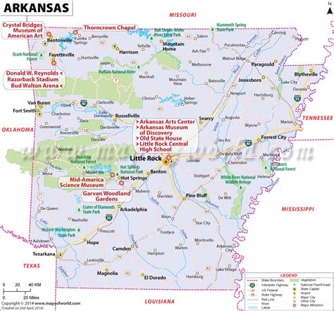 Buy Reference Map Of Arkansas
