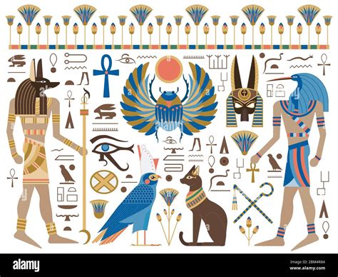 Ancient Scripts Stock Vector Images Alamy
