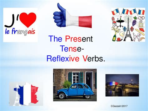 Reflexive Verbs In The Present Tense In French A Complete Guide