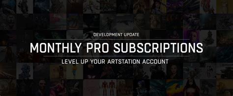 Monthly Subscriptions To Artstation Pro Artstation Magazine