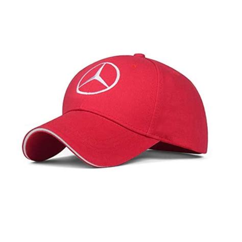 Mercedes Benz Logo Embroidered Adjustable Baseball Cap Hat Casual