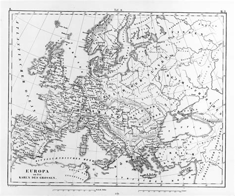 Large Detailed Old Map Of Europe 1851 Old Maps Of Europe Europe