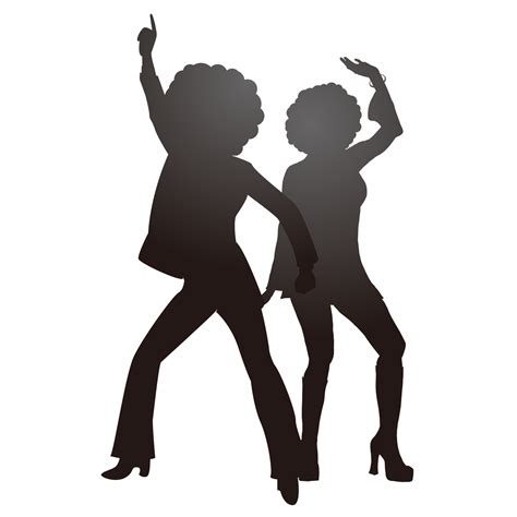 Dance Disco Music Silhouette Vector Graphics Bailarin Vector Png
