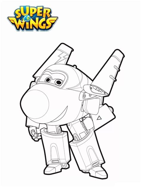 Super Wings Coloring Pages 100 Best Images Free Printable