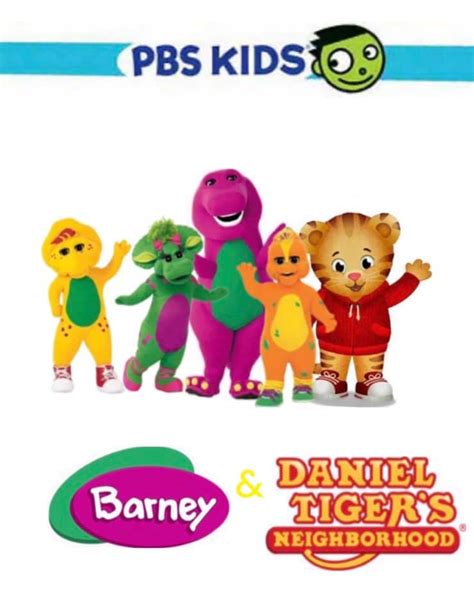 Barney And Daniel Tigers Neighborhood Battybarney2014s Version