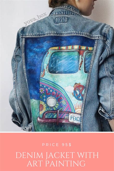 Denim Jacket With Art Painting 🙌🎨 Very Very Beautiful Jacket In Life 💖