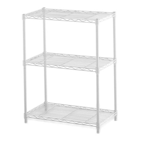 hyper tough 13 4 dx23 2 wx30 6 h 3 tier stackable wire shelving rack white